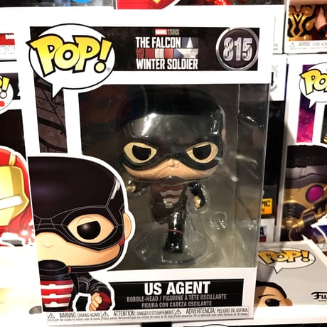 【USA直輸入】POP！ MARVEL 　USエージェント　ファルコン＆ウィンターソルジャー　815　　ポップ　フィギュア　FUNKO　ファンコ　マーベル　海外ドラマ　ジョン　ウォーカー