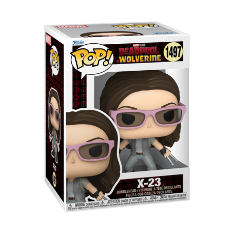 【USA直輸入】POP！　MARVEL マーベル 　デッドプール＆ウルヴァリン　X-23　1497　ポップ　フィギュア　FUNKO　ファンコ  ミュータント　デップ　X-MEN
