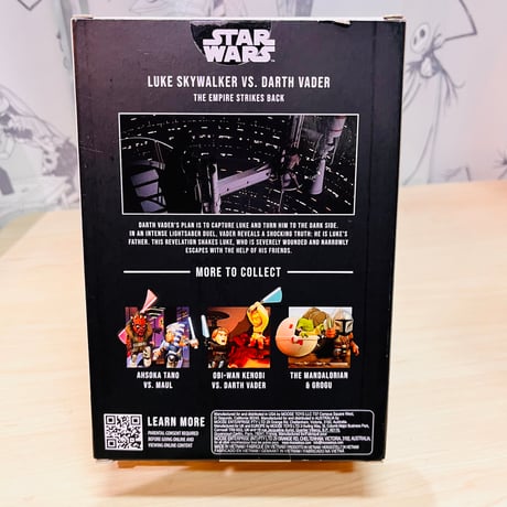 【USA直輸入】 STAR WARS　スターウォーズ　 ファンドロップ　SW04　ダースベイダー　ルークスカイウォーカー　フィギュア　FANDROP　ジオラマ　映画　シーン