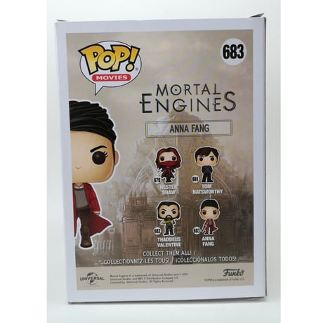 【USA直輸入】POP！　移動都市  モータルエンジン　アナファン  　683  ポップ　フィギュア　FUNKO　ファンコ 　モータル・エンジン　アナ・ファン 　ジヘ