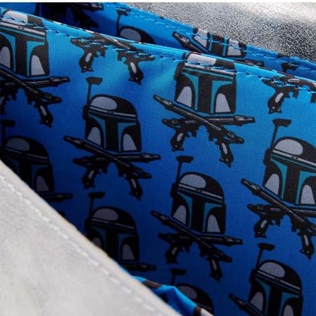 【USA直輸入】　ラウンジフライ　STARWARS　ジャンゴ　フェット　ショルダー　バッグ　スターウォーズ　LOUNGEFLY　ボバフェット