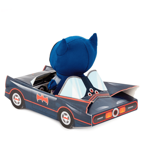 【USA直輸入・限定品】DCコミックス　バットマン　バットモービル　ぬいぐるみ　ittybittys　DC　約10ｃｍ　hallmark