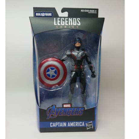 【USA直輸入】MARVEL　マーベル レジェンド シリーズ　キャプテンアメリカ　量子スーツ　チームスーツ　アクションフィギュア　6インチ　Legends  Series　アベンジャーズ　エンドゲーム