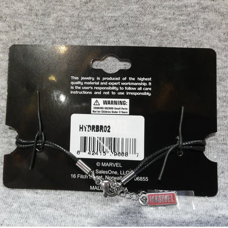 【USA直輸入】 MARVEL　ヒドラ　ブレスレット　レザーコード　マーベル　Hydra　レッドスカル　ウィンターソルジャー 　エージェントオブシールド