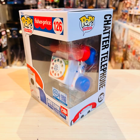 【USA直輸入】　POP！ フィッシャープライス　チャッターフォン　126 　ポップ　フィギュア　FUNKO　  DISNEY　トイストーリー　ファンコ　ディズニー　ピクサー