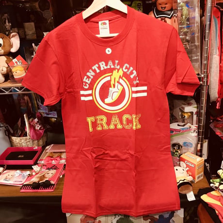 【USA直輸入】　DC　フラッシュ　セントラルシティ　トラック　Tシャツ　DCコミックス