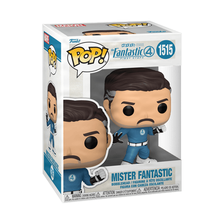 【USA直輸入】　POP！ MARVEL　ファンタスティック　フォー　ミスターファンタスティック　1515　ポップ　フィギュア　FUNKO　ファンコ　マーベル　ファーストステップ