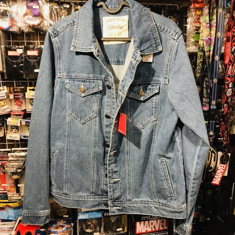 【USA直輸入】LOONEY TUNES　ルーニーチューンズ　デニム ジャケット　Gジャン　アウター　by  Cakeworthy　バックスバニー・トゥイ―ティ・シルベスター・ロードランナー・タズ