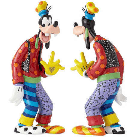 【ＵＳＡ直輸入】DISNEY　ディズニー　グーフィー　Britto 　ブリット　カラフル　スタチュー　レジン製　フィギュア　Goofy