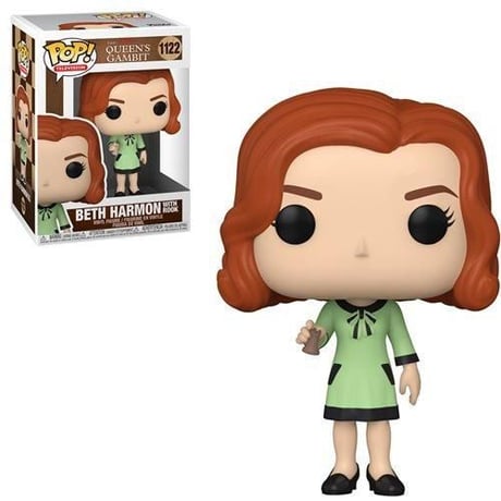 【USA直輸入】POP!　NETFLIX　クイーンズ　ギャンビット　ベス　ハーモン　ROOK　1122　　FUNKO　ファンコ　フィギュア  テレビジョン　ドラマ