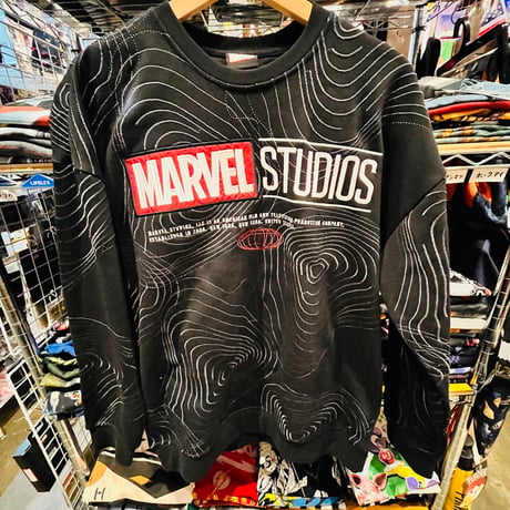 【USA直輸入】　MARVEL　マーベルスタジオ　ロゴ　スウェット　トレーナー　アウター　長袖　マーベル　MCU