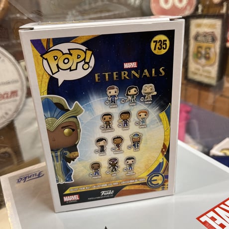 【USA直輸入】POP!　MARVEL　エターナルズ　エイジャック　735　FUNKO　ファンコ　フィギュア　マーベル　映画　eternals