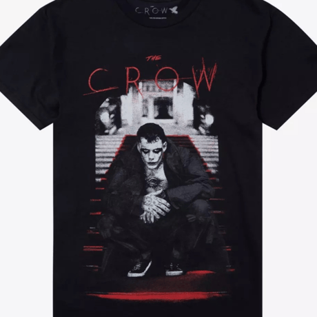【※ご予約商品・USA直輸入】　映画　THE　CROW　2024　ザ　クロウ　Tシャツ ユニセックス　半袖　エリック　ドレブン　ビル スカルスガルド