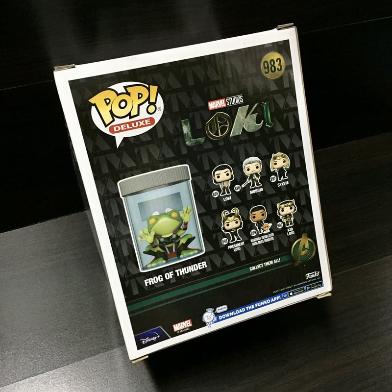 USA直輸入】POP! MARVEL LOKI フロッグ オブ サンダー 983 FUNKO...