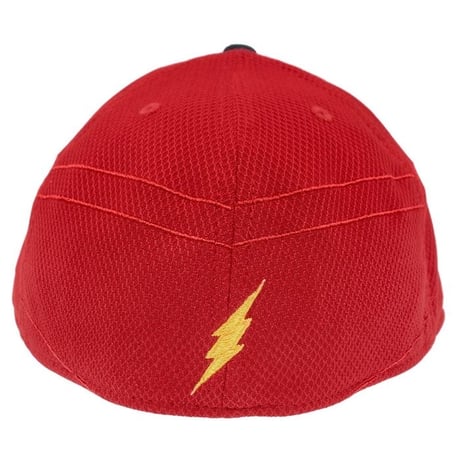 【USA直輸入】DC 　フラッシュ　フラッシュポイント　ロゴ　裏地有り　キャップ　39Thirty Fitted　ニューエラ　NEWERA　ベースボール　キャップ　帽子　DCコミックス　FLASH
