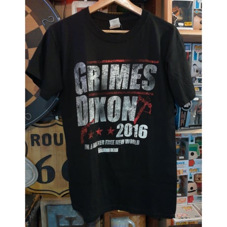 【USA直輸入】　ウォーキングデッド　グライムズ　ディクソン　 Grimes - Dixon 2016 　Ｔシャツ　海外ドラマ　amc