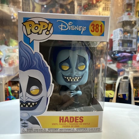 【USA直輸入】POP！ DISNEY　ヘラクレス　ハデス　HADES　381　ポップ　フィギュア　FUNKO　ファンコ　ディズニー　ヴィランズ　ビランズ　悪役