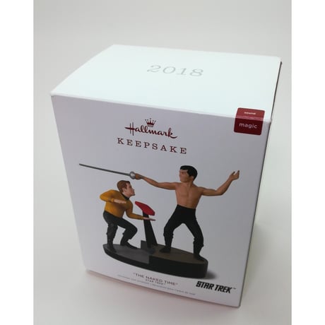 【ＵＳＡ直輸入】スタートレック　カーク　スール　魔の宇宙病　サウンド付き　オーナメント　フィギュア　hallmark　スタトレ　Star Trek 　カーク船長　加藤　TOS　宇宙大作戦