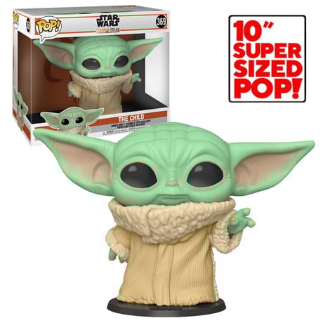 【USA直輸入】POP!　STAR WARS  マンダロリアン　ザ　チャイルド　グローグー　10インチ　369　FUNKO　ファンコ　フィギュア　star wars 限定品