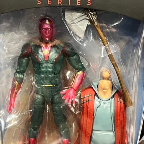 【USA直輸入】MARVEL　マーベル レジェンド シリーズ 　ヴィジョン　アクションフィギュア　6インチ Legends  Series　アベンジャーズ　ワンダ　スカーレットウィッチ　ジャーヴィス
