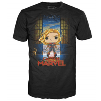 【USA直輸入】MARVEL　キャプテンマーベル　コレクターコープス　映画ポスター柄　Ｔシャツ　マーベル　Captain Marvel  グース