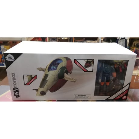 【USA直輸入】STARWARS　スターウォーズ　TOYBOX　トイボックス　スレーヴワン ＆ ボバフェット　ライトとサウンド付き　アクションフィギュア プレイセット　スレーブ・ワン　ボバ・フェット