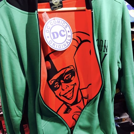 【USA直輸入】DC リバーシブル パーカー ポイズンアイビー　ハーレイクイン　バットマン　DCコミックス