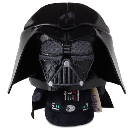 【USA直輸入】スターウォーズ　ダースベイダー 　マスク　着脱可能　ぬいぐるみ　ittybittys　STARWARS　約10ｃｍ　hallmark　ヘイデン　クリステンセン  ダース　ベイダー　シス