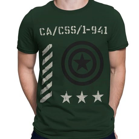 【USA直輸入】MARVEL　キャプテンアメリカ　アーミー　　Tシャツ　マーベル　スティーブ　ロジャース