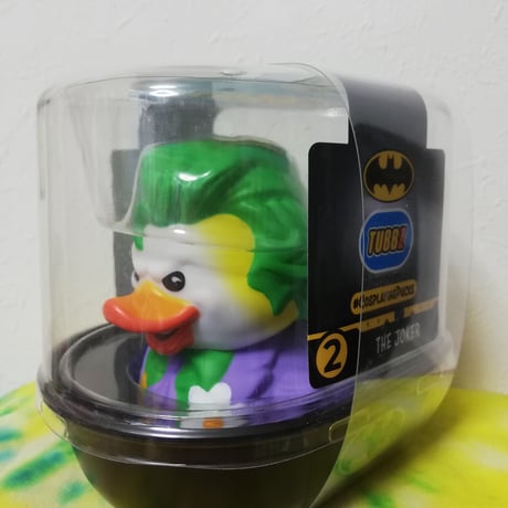 【US直輸入】DC コミックス　ジョーカー　バットマン 　コレクタブル　ダック　TUBBZ　フィギュア　あひる　ラバーダック  BATMAN　アヒル