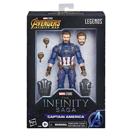 【USA直輸入】 MARVEL　キャプテンアメリカ　インフィニティ　ウォー　６インチ　アクションフィギュア　レジェンド 　マーベル　アベンジャーズ　インフィニティサーガ