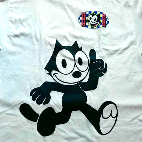 【USA直輸入】　　Felix　フィリックス　Ｔシャツ　ビッグ　フロント　キャラクター　カートゥーン　アメキャラ  フィリックスザキャット　世界一有名な猫