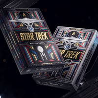 【USA直輸入】STAR TREK　スタートレック 　（ダーク）　プレイングカード　トランプ　カード　theory11　セオリー11　マジック　映画  TOS