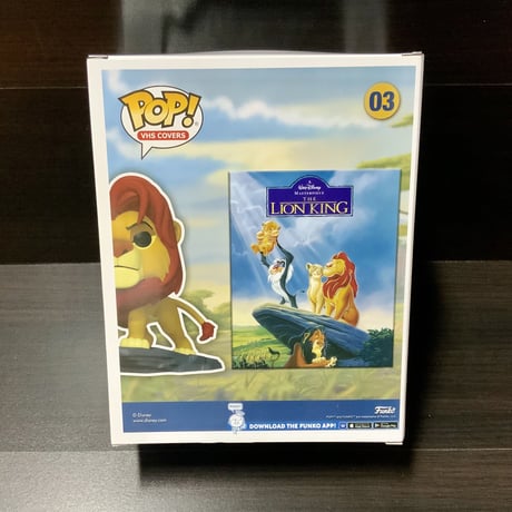 【USA直輸入】POP!　DISNEY　シンバ Simba ライオンキング　03　FUNKO　ファンコ　フィギュア　アマゾン　限定品