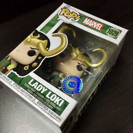 【USA直輸入】POP!　MARVEL　LOKI  　レディ　ロキ　1029　FUNKO　ファンコ　フィギュア　ロキ　マーベル　DISNEY+　コミックス  　TVA   限定品
