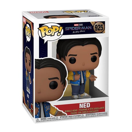 【USA直輸入】POP!　MARVEL　スパイダーマン　ノーウェイホーム　ネッド　Ned 925　FUNKO　ファンコ　フィギュア　マーベル　映画 トム ホランド