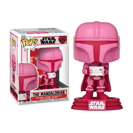 【USA直輸入】POP!　STARWARS　スターウォーズ　マンダロリアン　バレンタイン　495　FUNKO　ファンコ　フィギュア