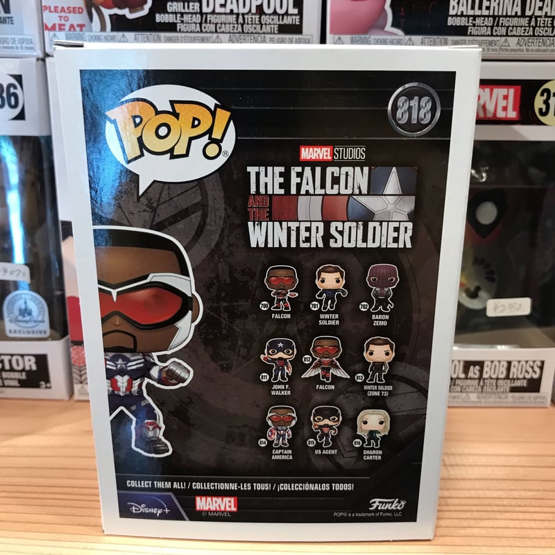 AUS直輸入】POP! MARVEL ファルコン&ウィンターソルジャー AUS直輸入】POP! MARVEL ファルコン&ウィンターソルジャー