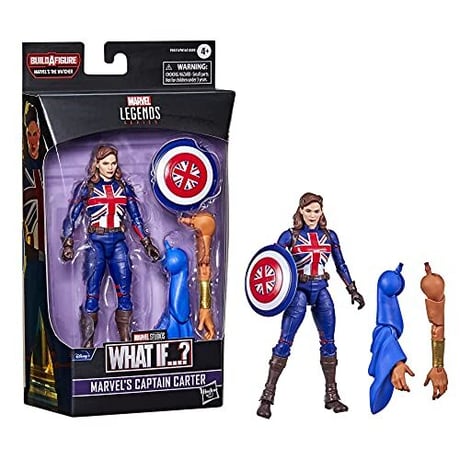 【USA直輸入】 MARVEL　ホワット　イフ　キャプテン　カーター　６インチ　アクションフィギュア　レジェンド 　マーベル　　海外ドラマ 　ディズニープラス  　what if ...
