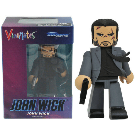 【USA直輸入】ジョン  ウィック　John Wick　ビニメイト　Vinimates　4インチ　ビニール フィギュア　ジョンウィック  　キアヌ・リーブス　 ダイアモンド セレクト トイ