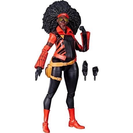 【USA直輸入】レジェンド　MARVEL　スパイダーマン アクロス ザ スパイダーバース 　ジェシカ　jessica drew　フィギュア　 マーベル　アクションフィギュア　パーツあり　legends