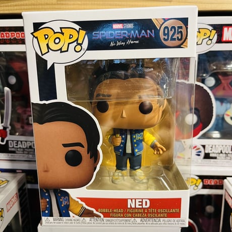 【USA直輸入】POP!　MARVEL　スパイダーマン　ノーウェイホーム　ネッド　Ned 925　FUNKO　ファンコ　フィギュア　マーベル　映画 トム ホランド
