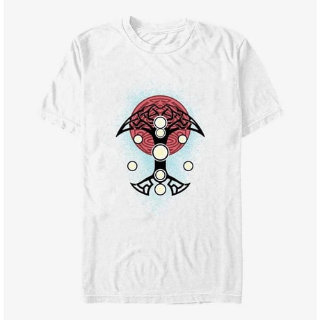 【USA直輸入】MARVEL　ソー　ラブ　アンド　サンダー　ブルースプラッター　Tシャツ　マーベル　 映画　クリヘム　ナタリーポートマン　thor