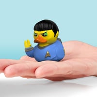 【USA直輸入】　ミニ　TUBBZ　STAR TREK　スタートレック　Spock　スポック　コレクタブル　ダック　フィギュア　映画　movie　ラバーダック　アヒル　スタトレ　TOS　宇宙大作戦
