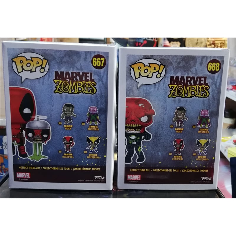 USA直輸入】MARVEL FUNKO コレクターコープス マーベル ゾンビーズ