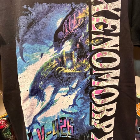 【USA直輸入】　ALIEN エイリアン　ゼノモーフ　Tシャツ　Sサイズ　映画　ムービー　ホラー　SF　宇宙　近未来　宇宙人　クリーチャー　ウェイランド　ユタニ