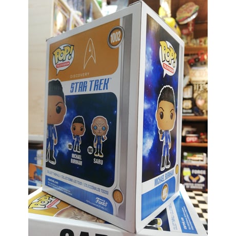 【USA直輸入】POP！　スタートレック　ディスカバリー　マイケル・バーナム　1002　ポップ　フィギュア　FUNKO　ファンコ　Star Trek　Discovery　ドラマ　黒人　主役