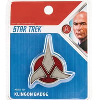 【ＵＳＡ直輸入】スタートレック　新スタートレック　クリンゴン　マグネット式　エンブレム　バッヂ　  Star Trek　Klingon　TNG　ロゴ　Qmx