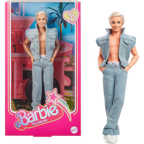 【USA直輸入】映画　barbie　バービー　ケン　Ken　デニム　人形　ドール　バービーシグネチャー  movie　ムービー　 ライアン　ゴズリング　マテル