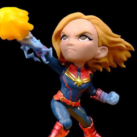 【USA直輸入】MARVEL　キャプテンマーベル　Q-FiG　Captain Marvel　コンタムメカニック　フィギュア　キャプテン　マーベル 　アベンジャーズ